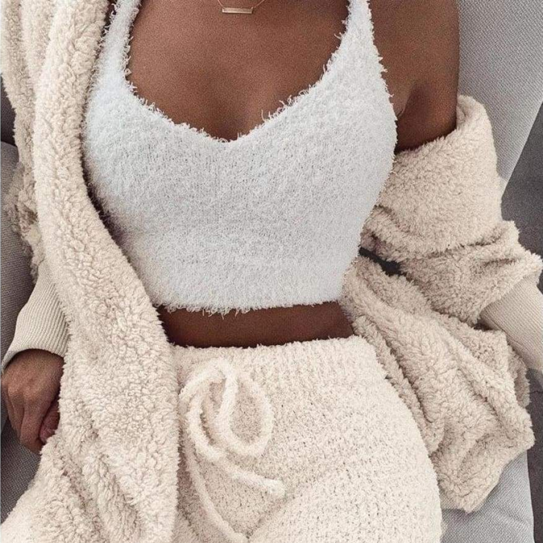 Cozy knit set (3 teilig)